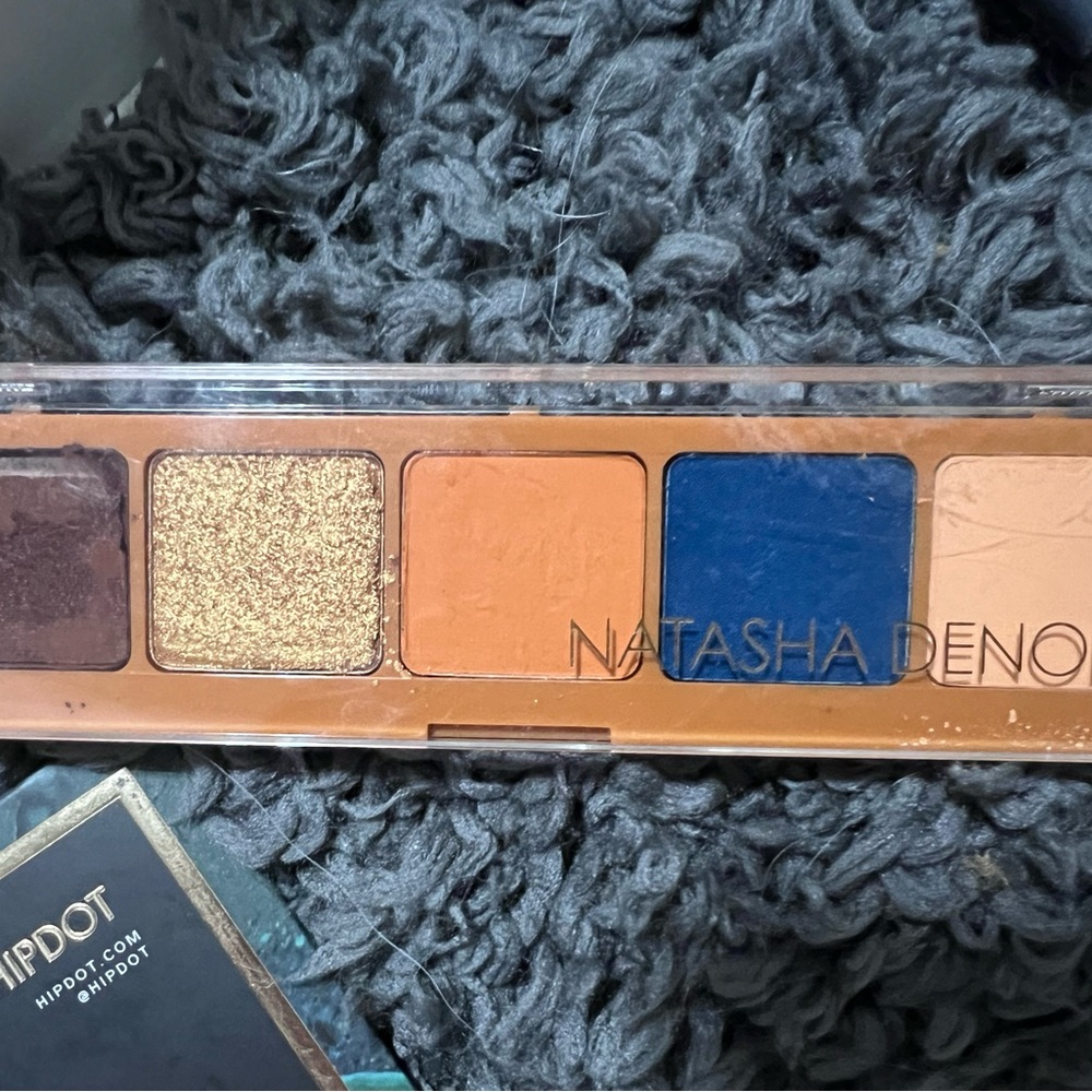 Natasha Denona Bold Eyeshadow Palette with Gold and Blue